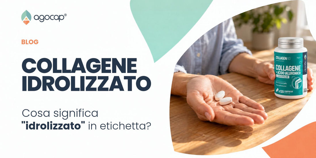 Collagene idrolizzato: cosa significa «idrolizzato» in etichetta?