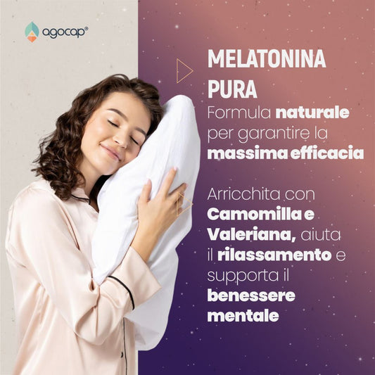 Melatonin Strong | Integratore per sonno e addormentamento con Melatonina 1 mg