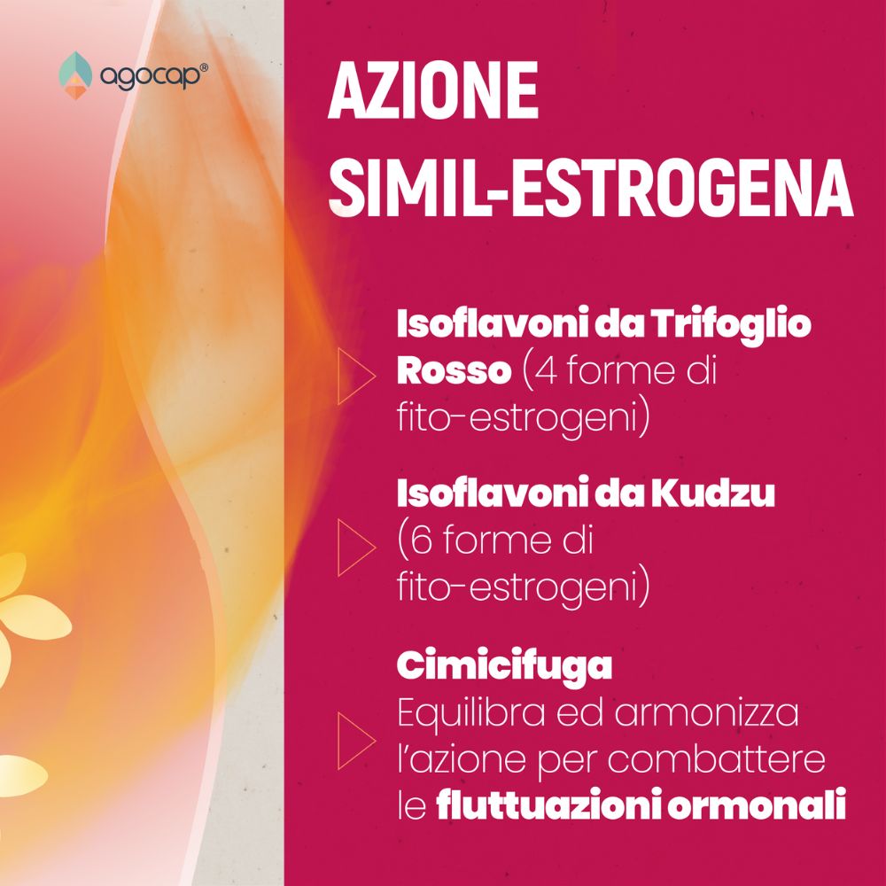 Isovamp | Integratore per menopausa con Isoflavoni di Trifoglio Rosso e Cimicifuga