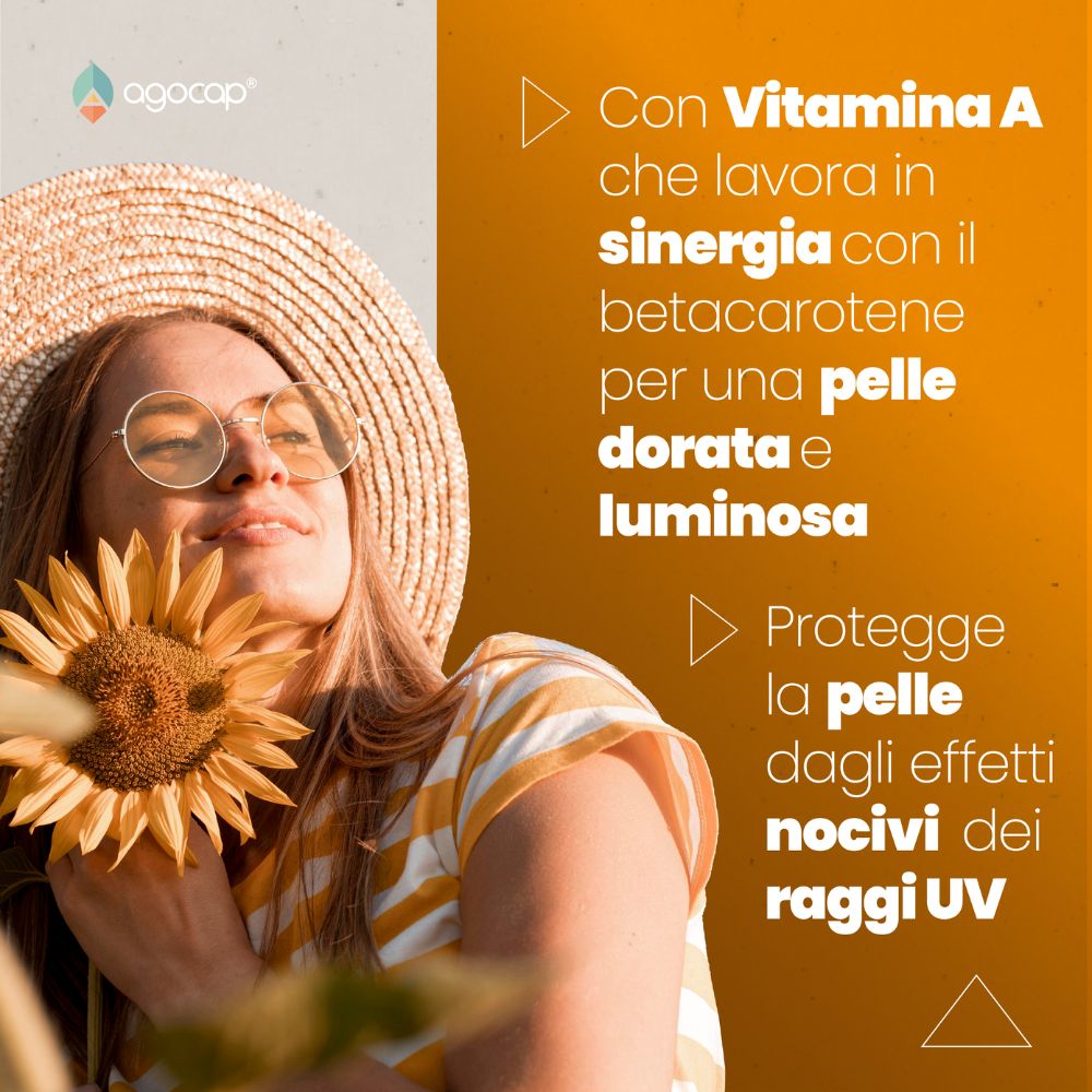 Betacarotene per Abbronzatura e Produzione di Melanina | Integratore per la Pelle