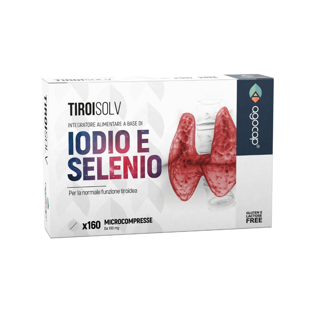 Triosolv | Integratore per supportare la funzione tiroidea con Iodio e Selenio