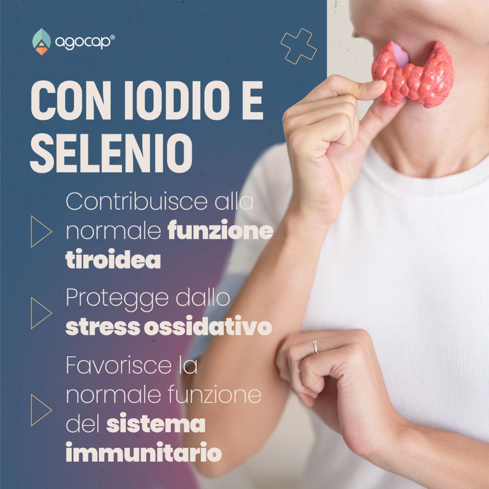 Triosolv | Integratore per supportare la funzione tiroidea con Iodio e Selenio
