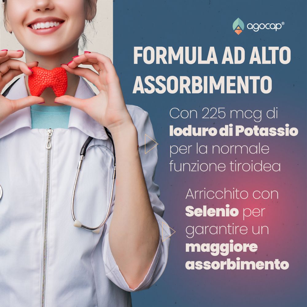 Triosolv | Integratore per supportare la funzione tiroidea con Iodio e Selenio