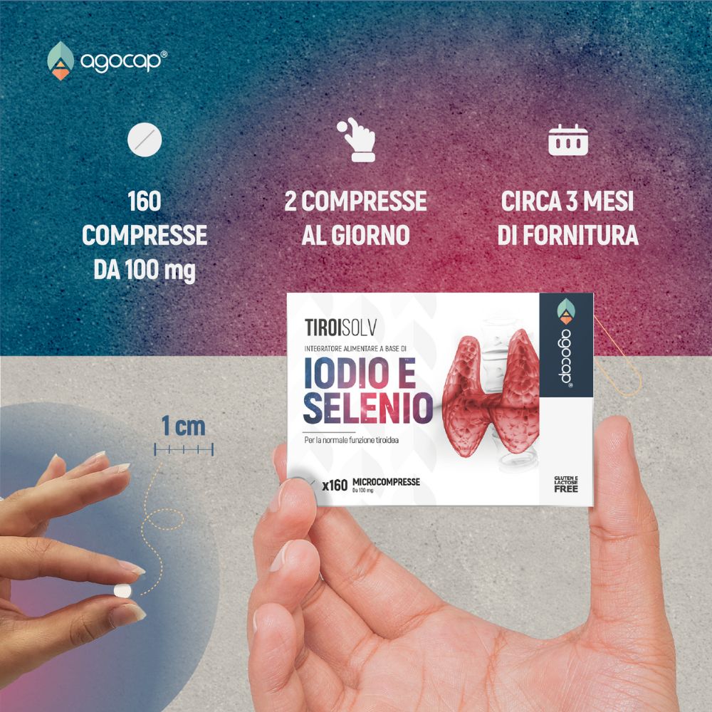 Triosolv | Integratore per supportare la funzione tiroidea con Iodio e Selenio