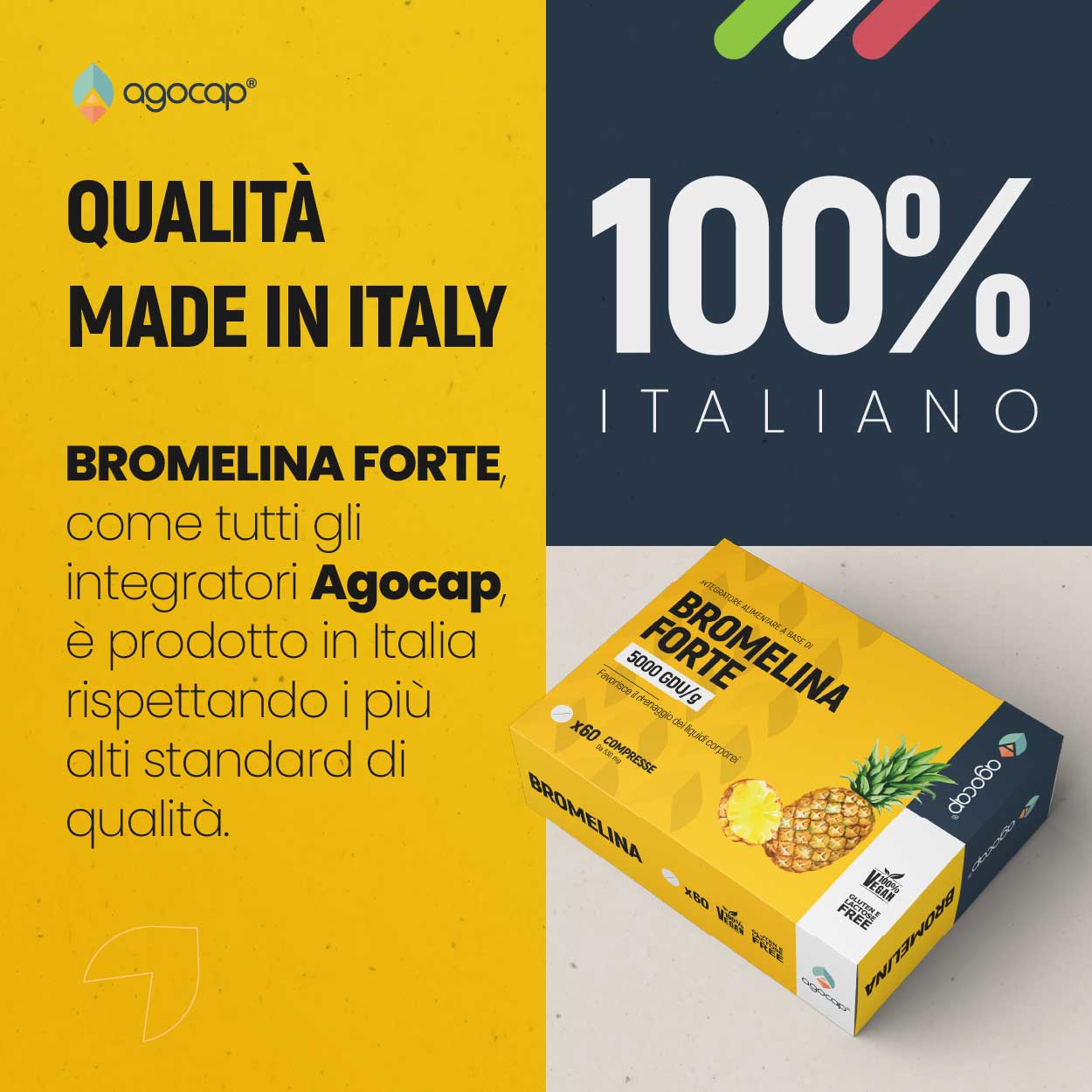 Bromelina Forte | Integratore drenante e anticellulite con Bromelina e Tarassaco
