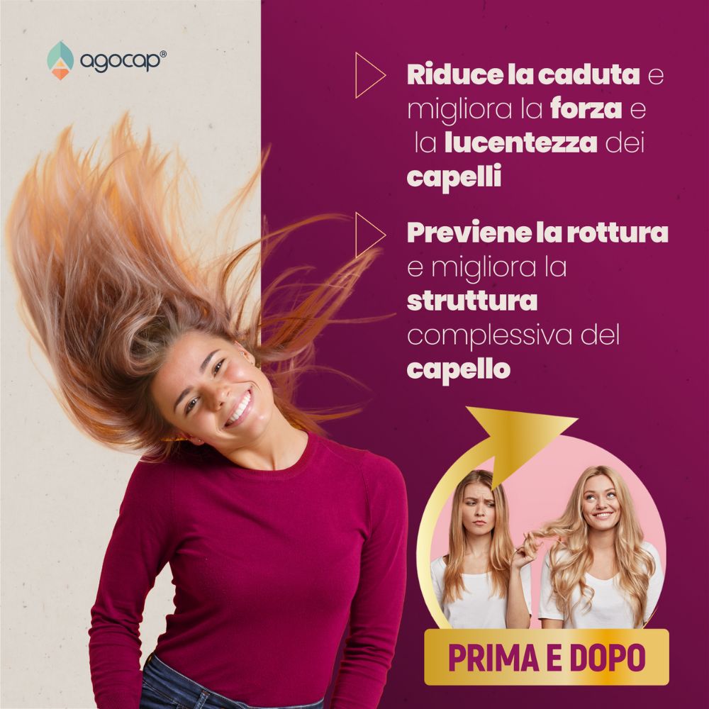 Biotina Complex 360 | Integratore con Biotina, Zinco e Selenio per crescita e salute dei capelli