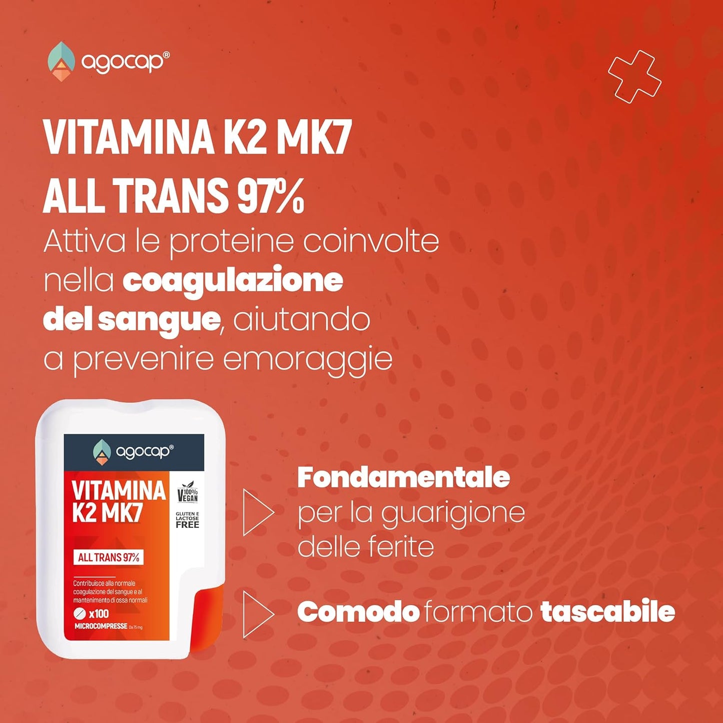 Vitamina K2 MK7 200 mcg | Integratore per Ossa e Sistema Cardiovascolare