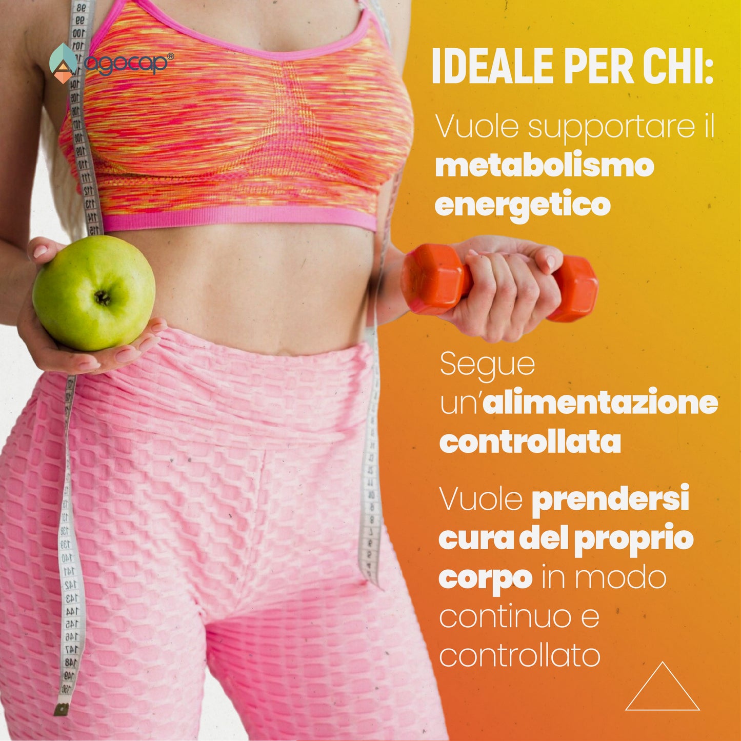 LIPOSTOP Integratore per Dimagrire, Metabolismo e Fame Nervosa - 60 Capsule