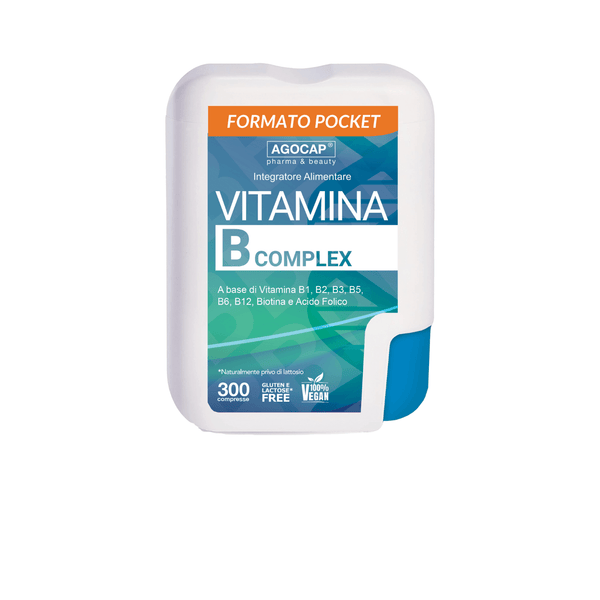 Integratore di Vitamina B Complex - Microcompresse Pocket - Agocap Pharma & Beauty