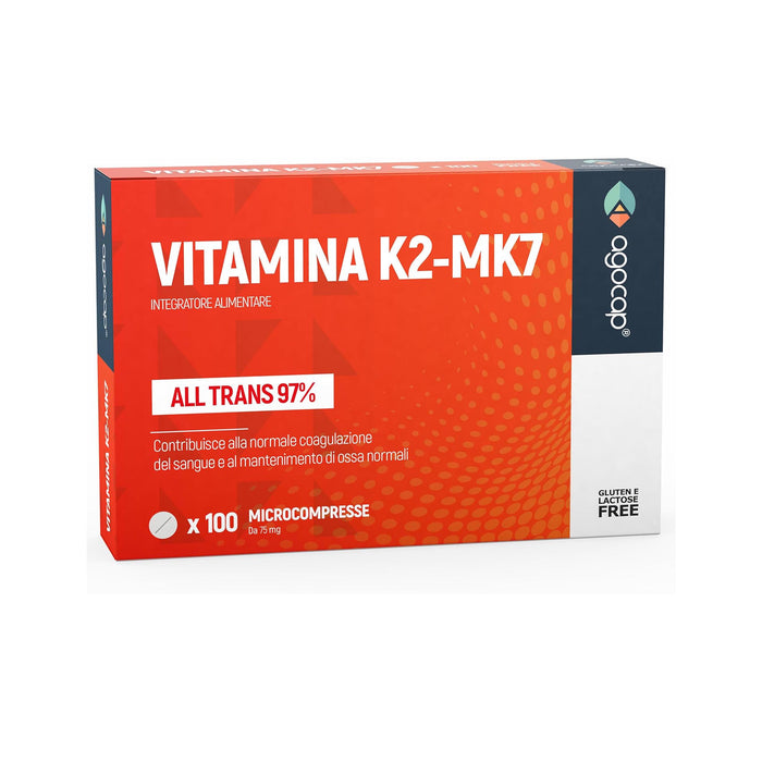 Vitamina K2 MK7 AGOCAP 200 mcg per il mantenimento di ossa normali