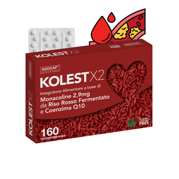 KOLESTX2 - Integratore colesterolo - Agocap Pharma & Beauty