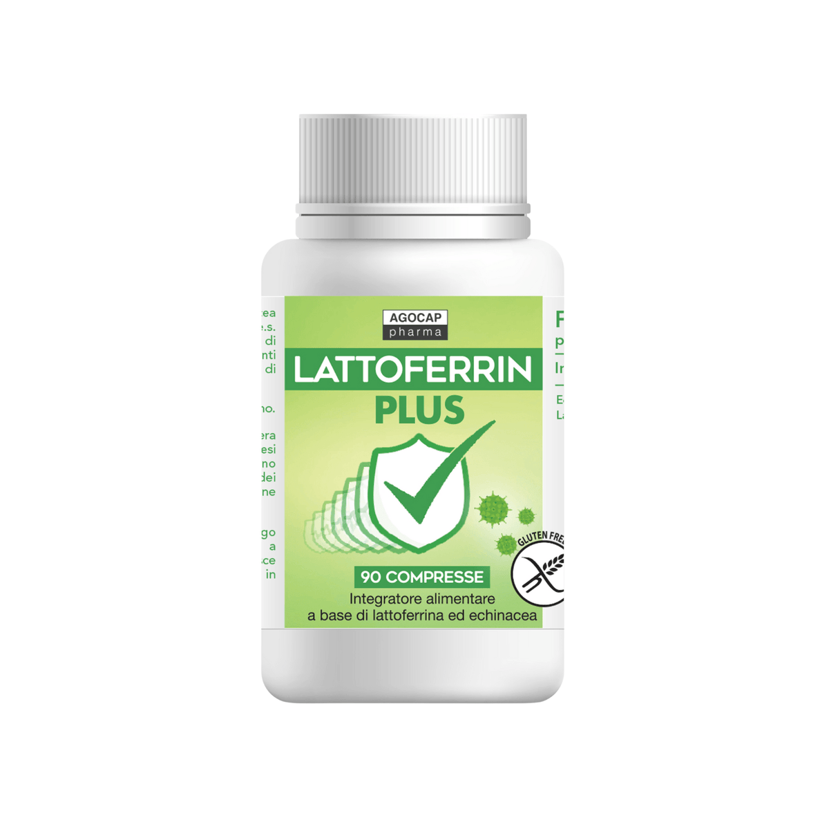 Lattoferrina integratore – Lattoferrina Plus 90 compresse - Agocap Pharma & Beauty