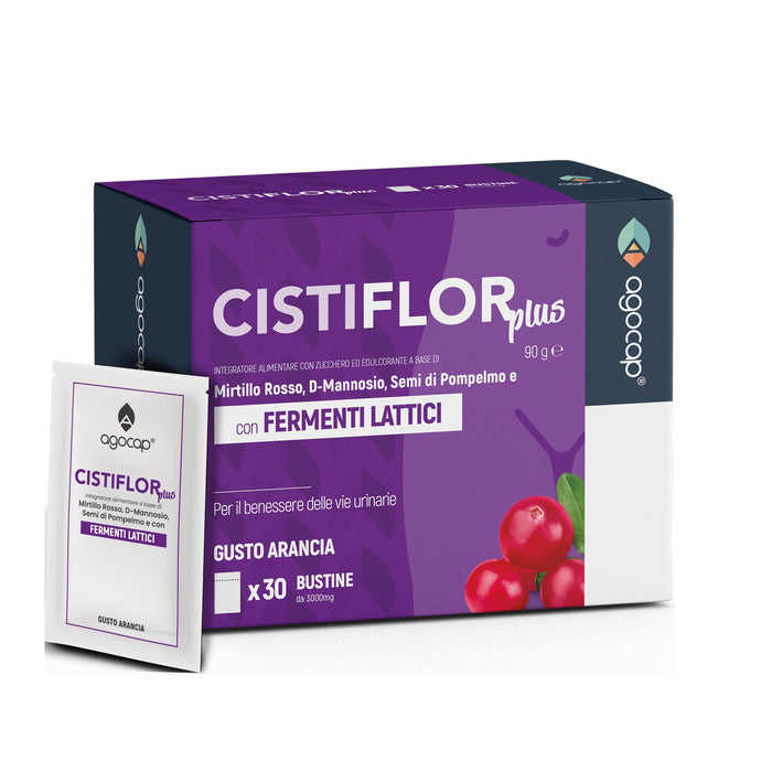 Cistiflor Plus Agocap integratore per il benessere delle vie urinarie con fermenti lattici