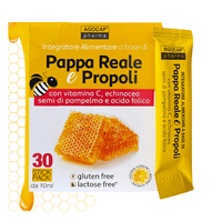 Pappa Reale e Propoli - Aroma Agrumi - 30 stick pack - Agocap Pharma & Beauty