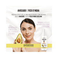 Siero Viso antirughe superfood con avocado e fico d'india di sicilia