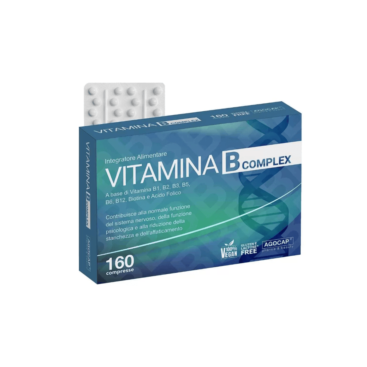 Vitamina B COMPLEX Alto Dosaggio 160 compresse