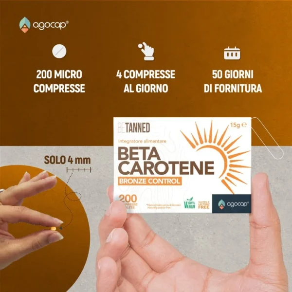 Integratore alimentare a base di betacarotene - Agocap